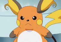 Pokemon Райчу: evolución de pikachu. Todo sobre монстре, característica de Pokemon GO, el papel en la serie 