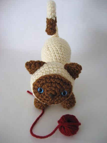 crochet बिल्ली आरेख