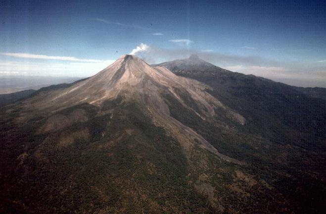 the volcanoes of Mexico list