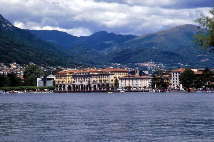 miasto Lugano w Szwajcarii