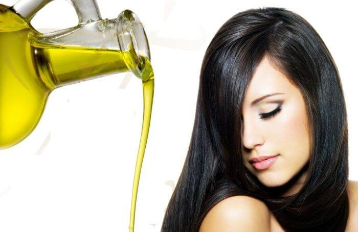 die Entstehung der Glanz nach dem auftragen von Olivenöl
