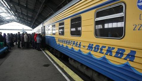 加里宁格勒莫斯科的火车的路线