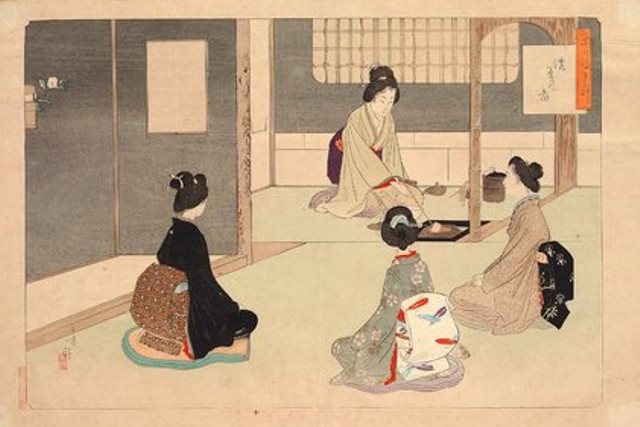 japon çay töreni müzik