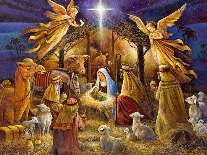 christliche Grüße zu Weihnachten