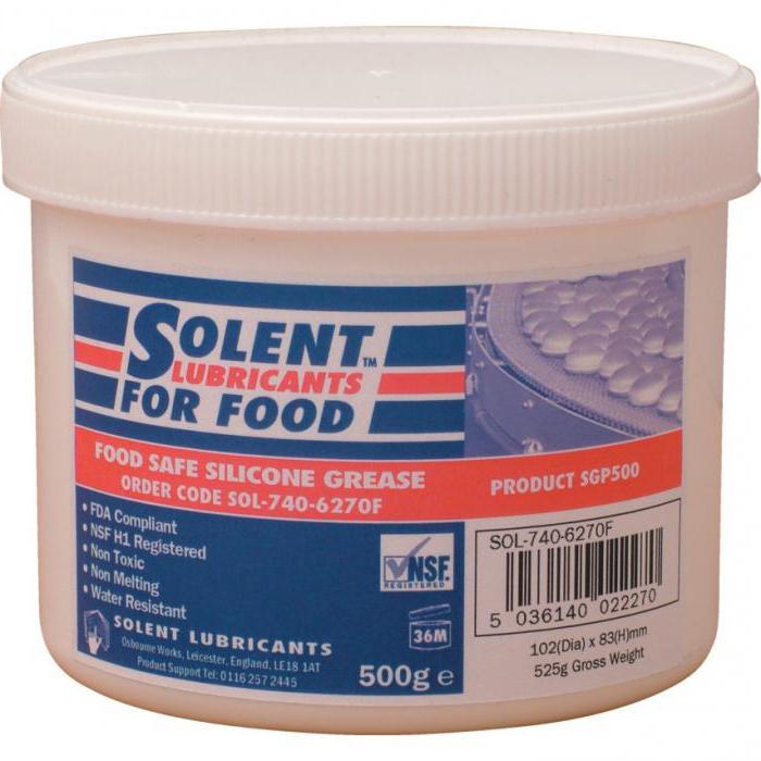 silicone grease for the machine
