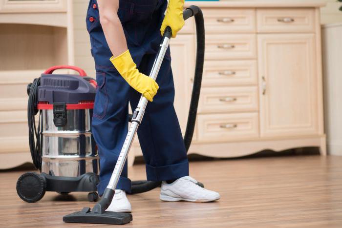 cleaning of premises