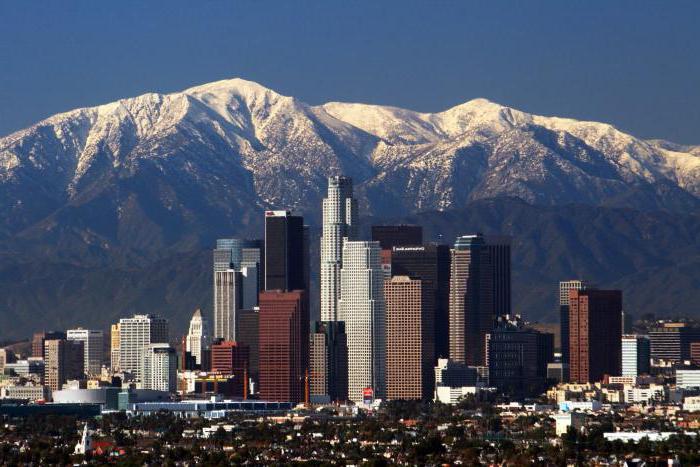 不同的人口的洛杉矶。