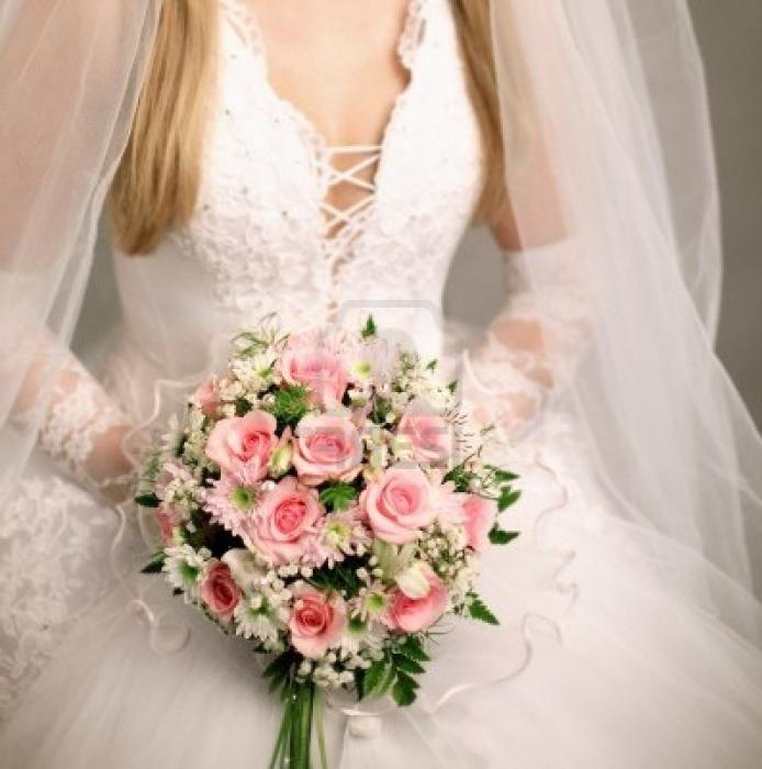 Hochzeit Brautstrauß aus Rosen