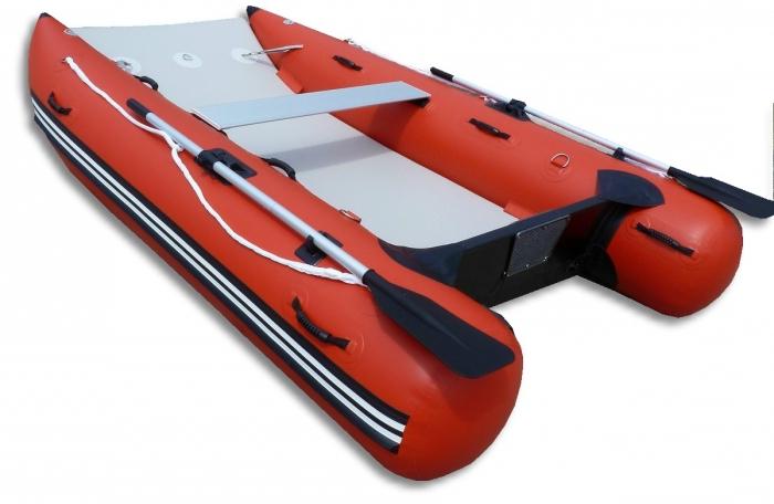 Inflatable catamaran