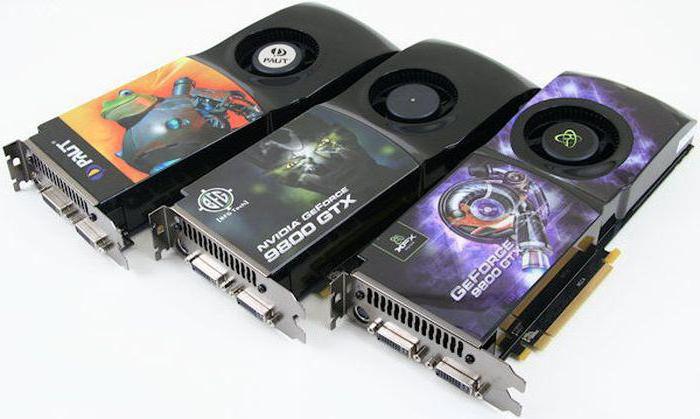 la GeForce 9800 GTX