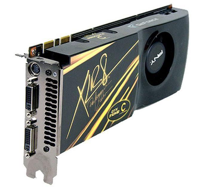 NVIDIA GeForce 9800 GTX характарыстыкі