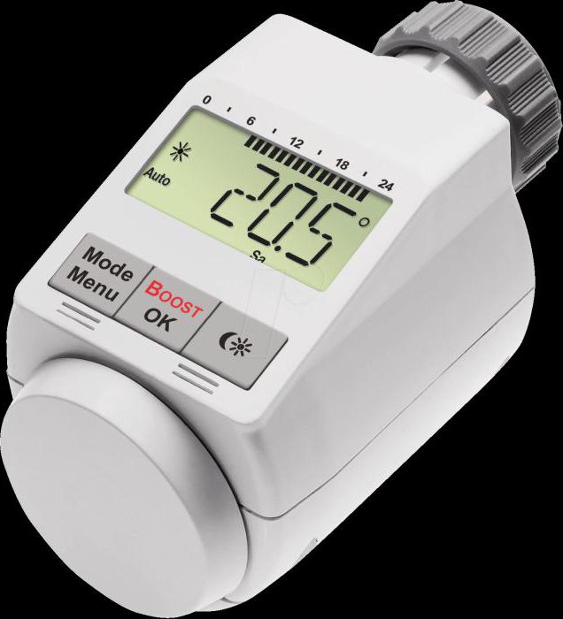 elektronischer Thermostat für Heizkörper