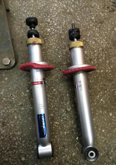 correct replacement of the rear struts VAZ 2109