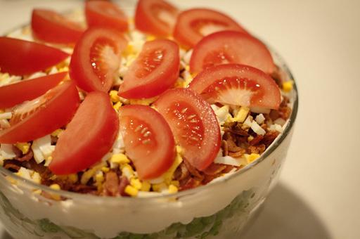diplomat salad with tomatoes