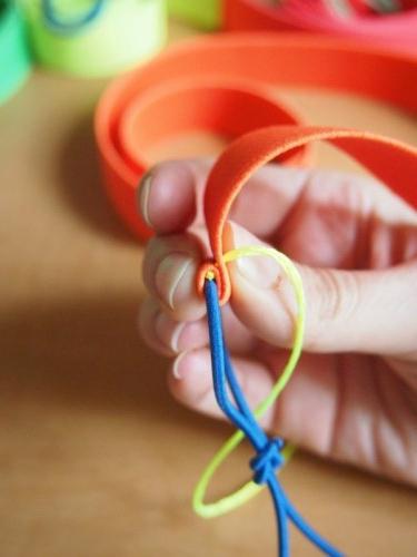how to do headband elastic