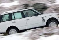 Güvenli bir araç Range Rover Vogue ile yüksek derecede rahatlıktan