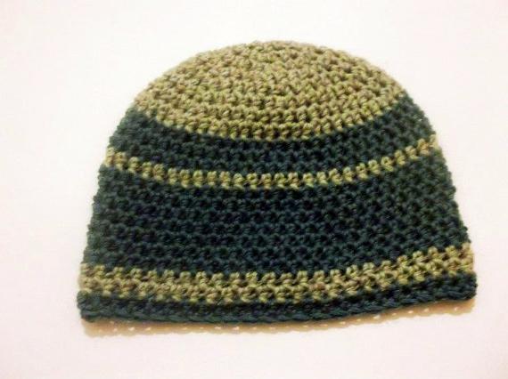 how to knit men's cap crochet