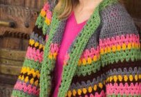 Lacy jacket crochet: the scheme and description. Delicate patterns