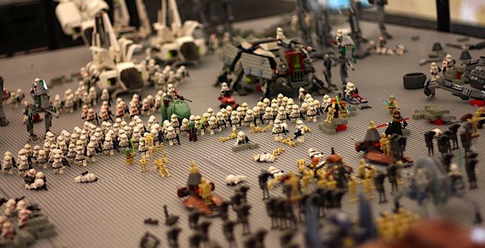LEGO handmade war