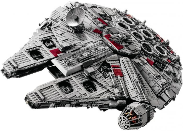 homemade LEGO star wars