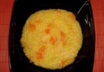 Xarope de milho mingau de abóbora: receita culinária