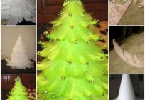 De lo que se puede hacer un árbol de navidad con sus propias manos?