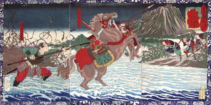 Operation Toyotomi Hideyoshi aus der zweiten Hälfte des XVI Jahrhunderts.