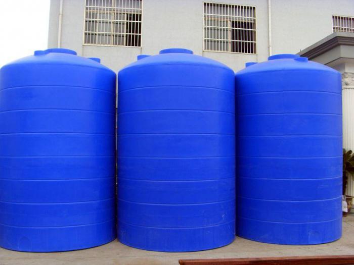 tanques de armazenamento de plástico para a água