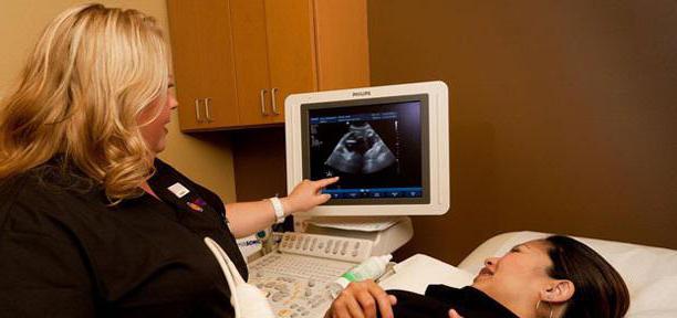 normal screening ultrasound 1 trimester
