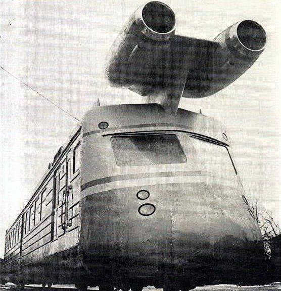 Jet train from the Soviet Union
