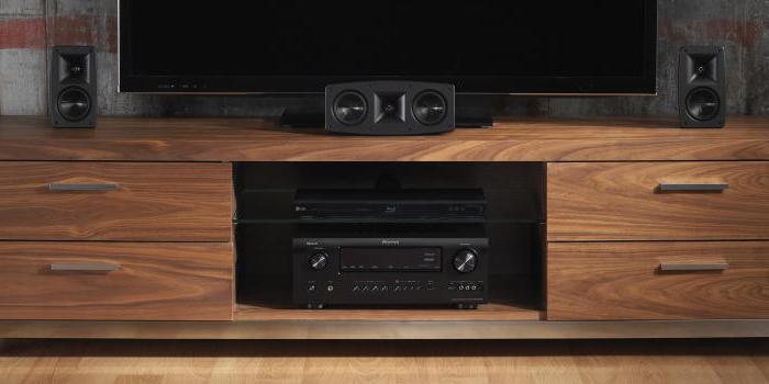 embedded acoustics for home theater