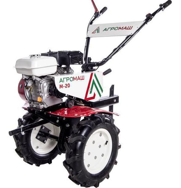 reviews on walk-behind tractor Agromash m 20