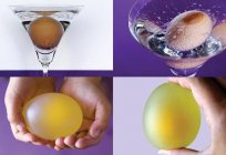 Warum die Hälfte der Eier schmieren Zahnpasta? Experiment für Kinder mit ei