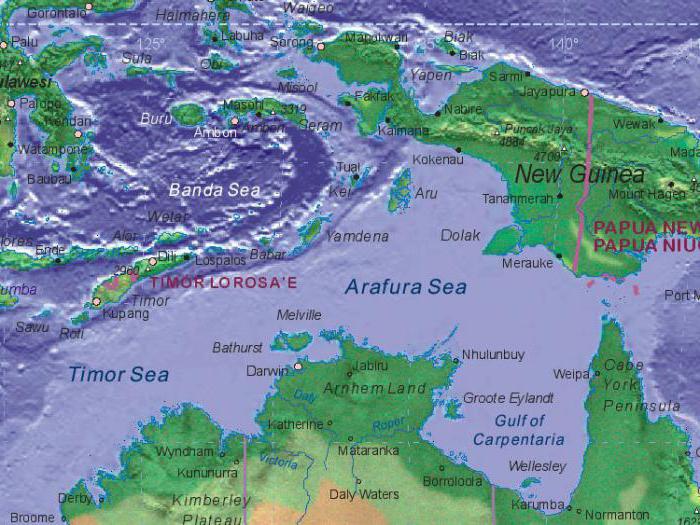 Арафурское және Тиморское теңіз