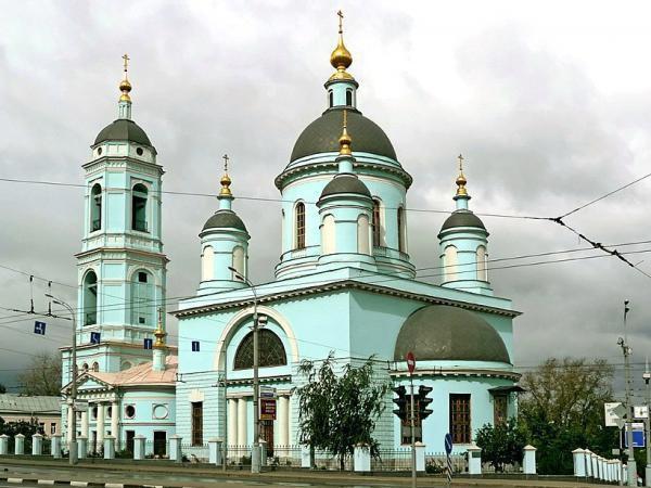 der Tempel Sergija Radoneschski auf рязанке