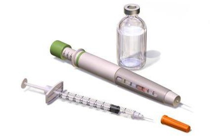 die Einführung von Insulin actrapid
