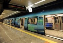 Camileri İstanbul: metro düzeni