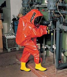 garnitur ochrony chemicznej