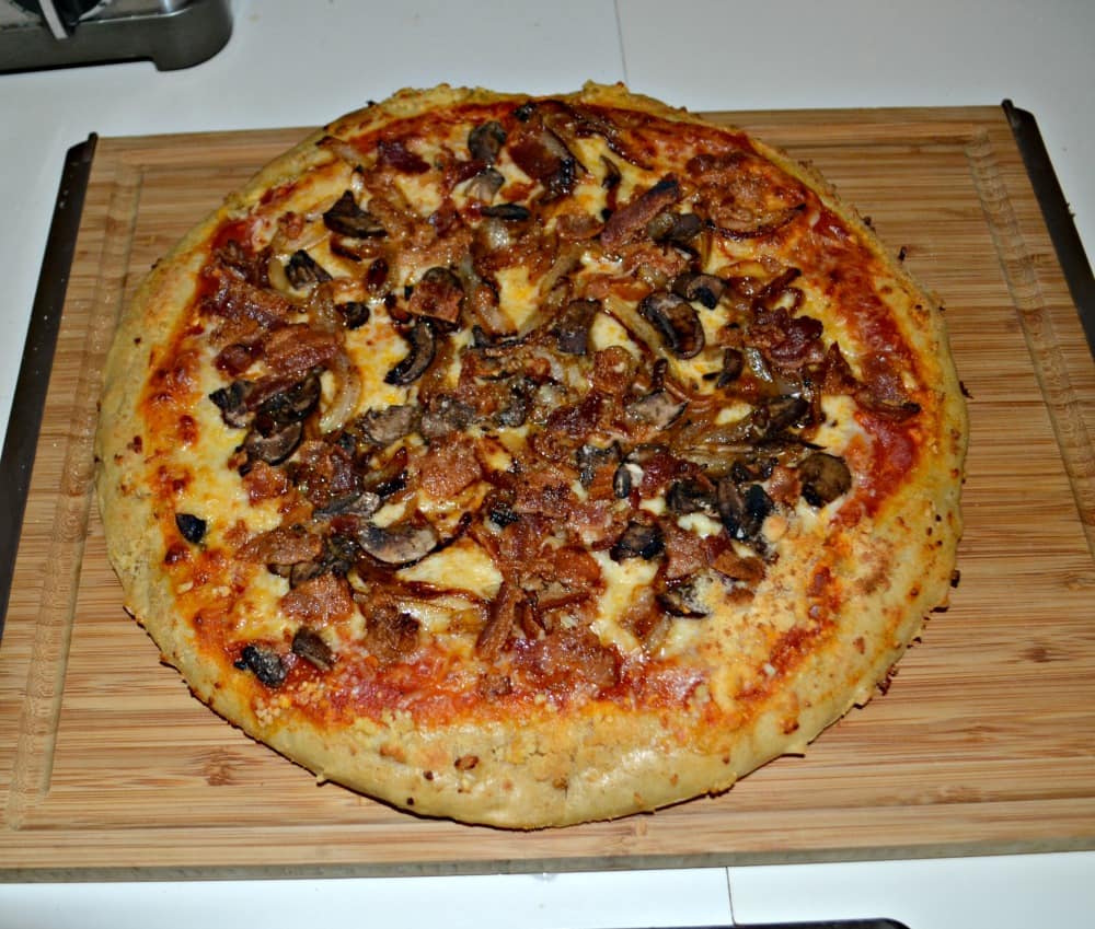 pizza Recipe with mushrooms