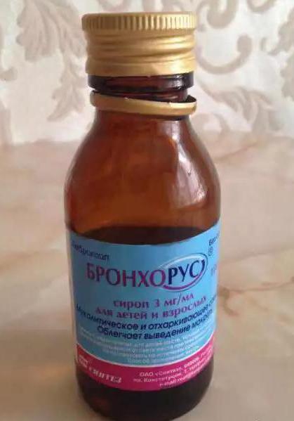 bronhorus syrup usage instructions reviews