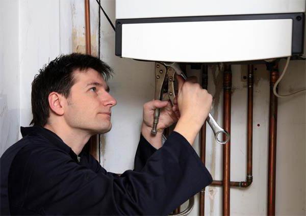 how to install boiler