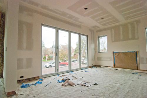 how to align the walls plasterboard