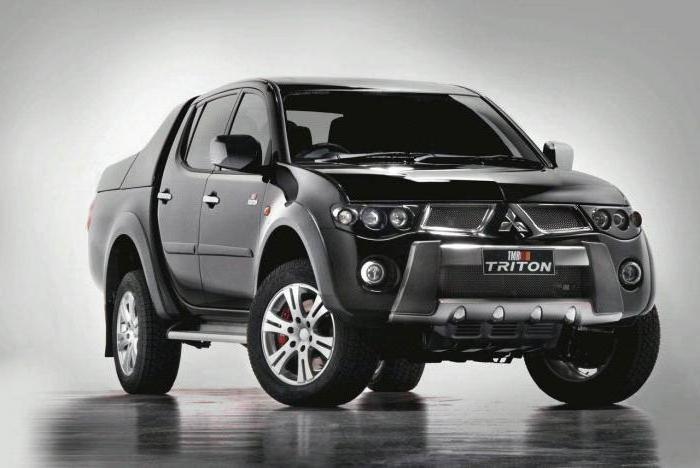 Mitsubishi L200 tuning with your hands