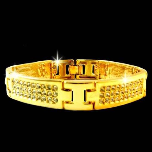 Gold bracelets for men