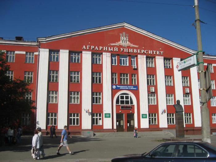 agricultural University, Barnaul
