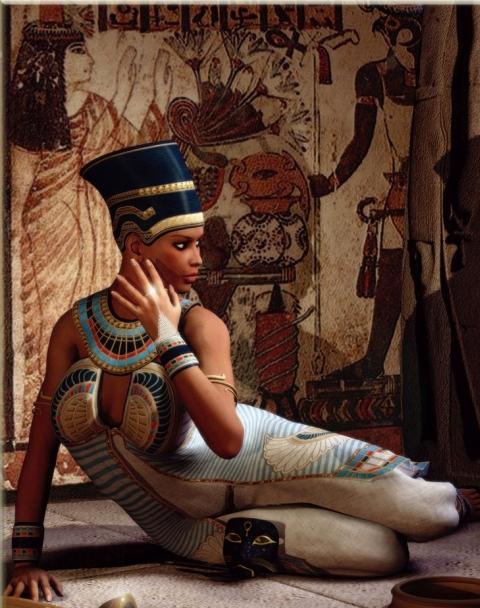 मिस्र की रानी Nefertiti फोटो