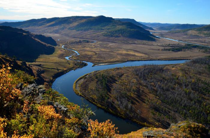 die Quelle des Flusses Amur
