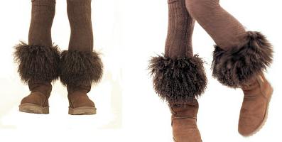 女性のモンゴルのブーツ