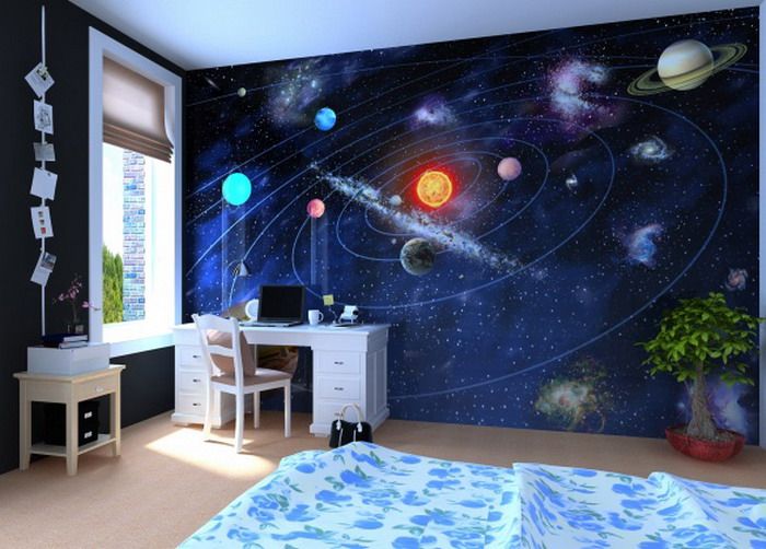 кімната в космічному стилі