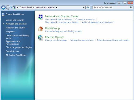 Netzwerk WLAN Windows 7